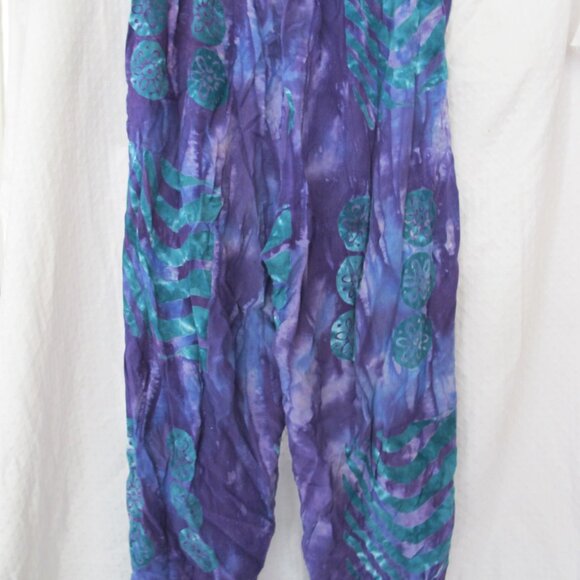 Silver Moon Creations Maui Hawaii Boho Style Pants - Picture 10 of 13